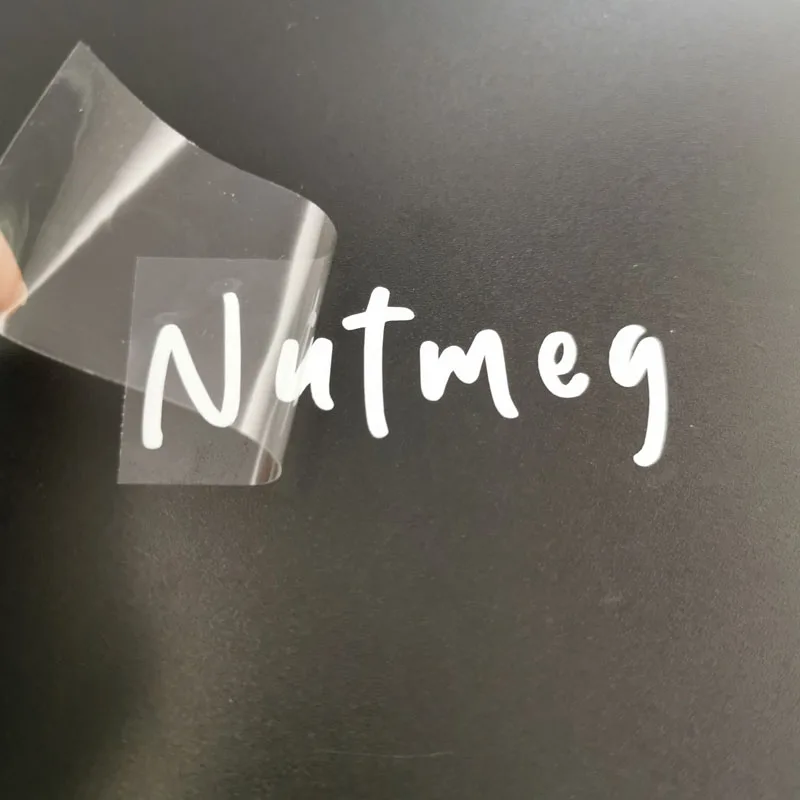 Custom Kitchen Pantry Stickers Bottles Vinyl Lettering Waterproof Herbs Spices Jar Labels Decals