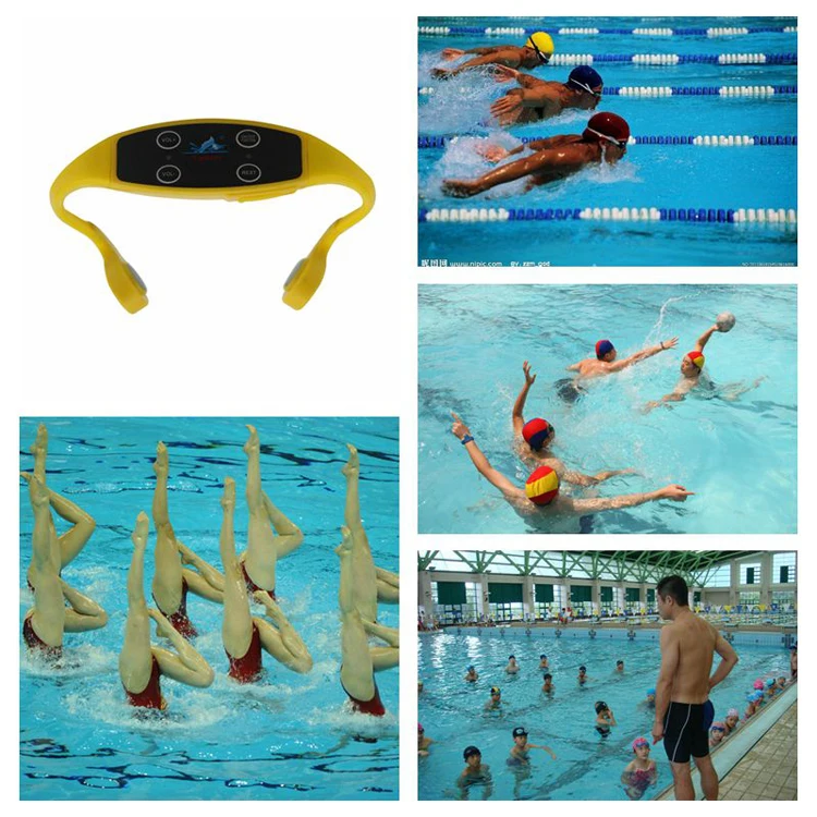 
Swimming Training Instructor 1 FM Transmitter Underwater Communication Waterproof Headset 10 H903 Bone Conduction Headphone 