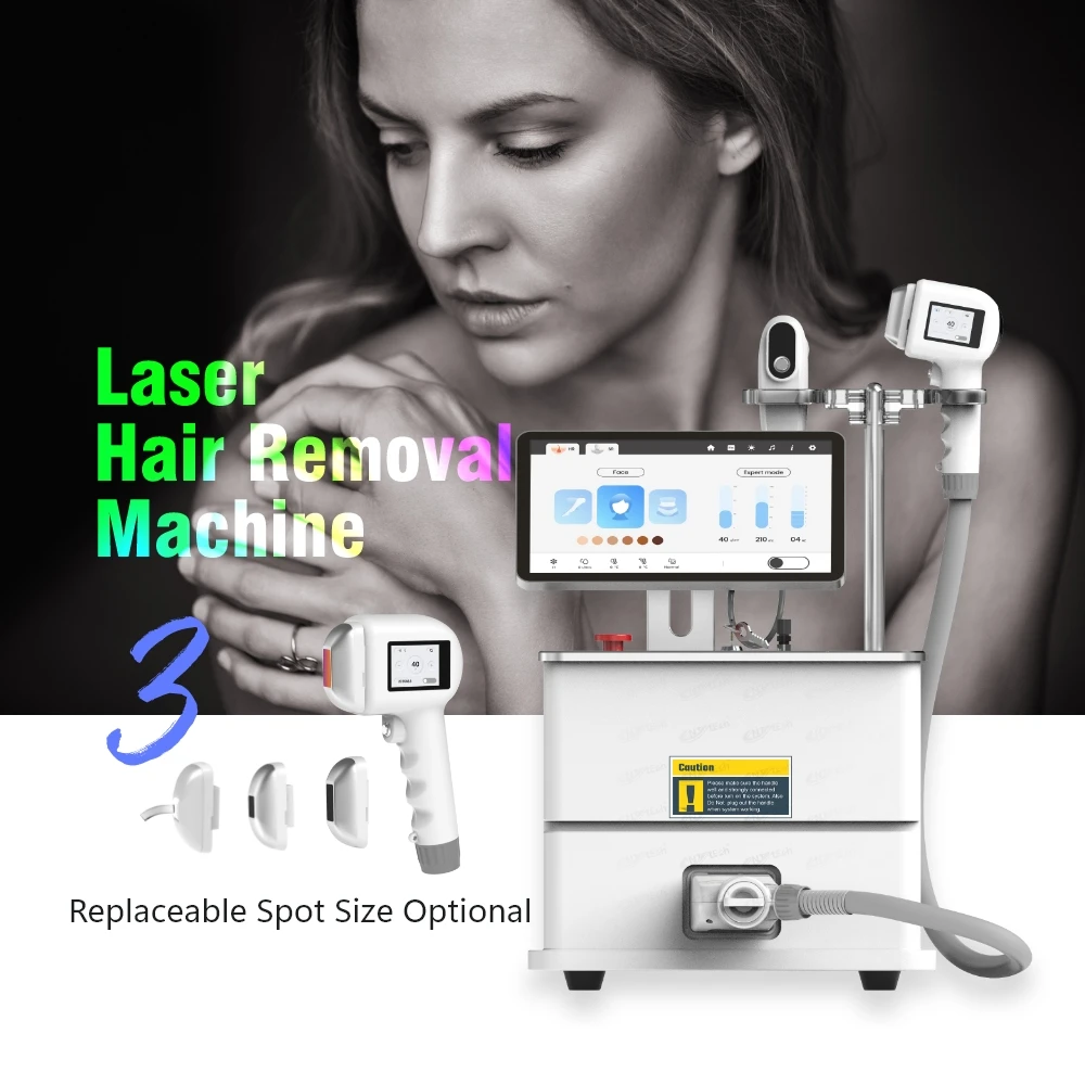Newest UNT laser Android 755 808 1064nm diode laser hair removal machine