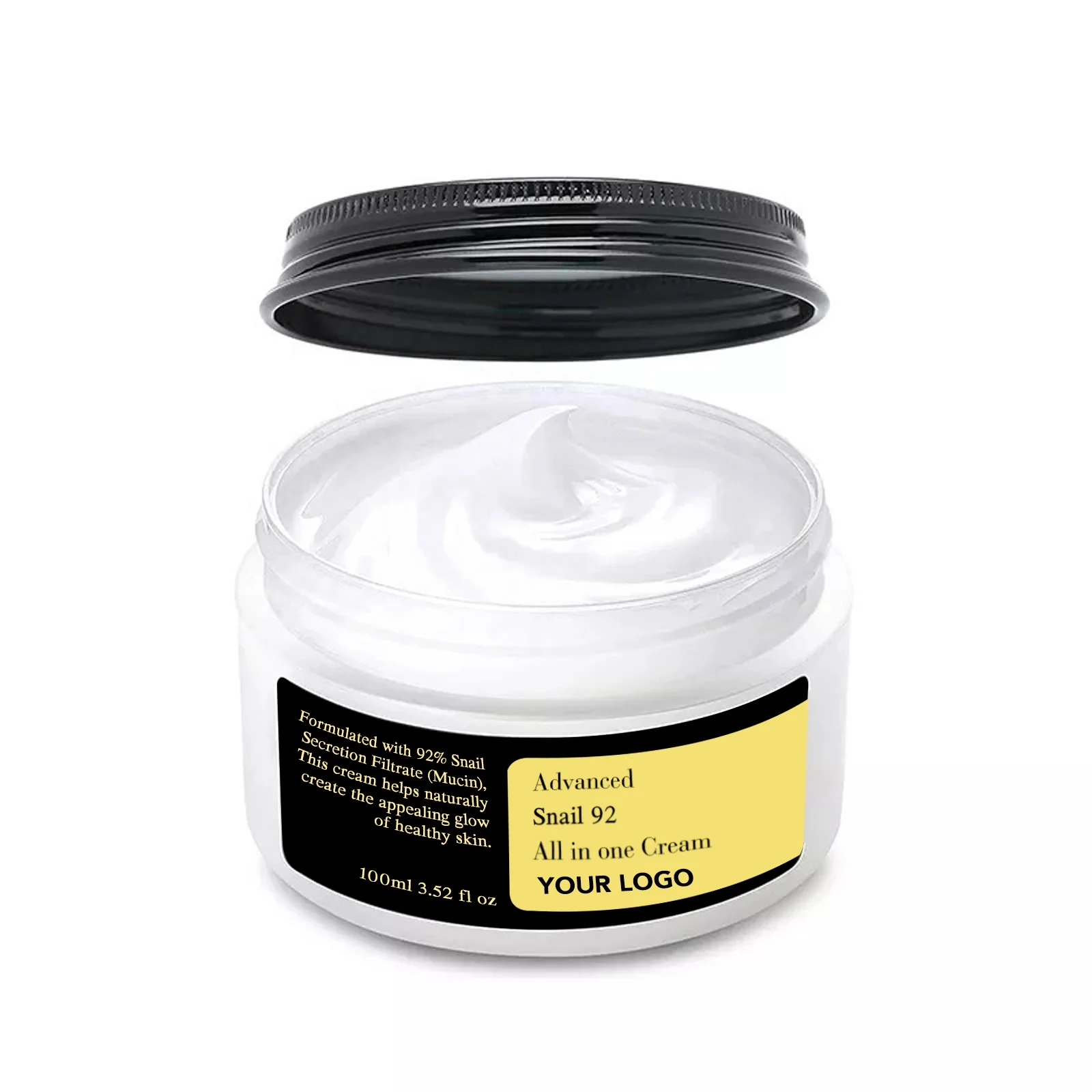 Wholesale Customization anti-aging cream instant face with collagen Snail Repair Cream fast whitening face cream day and night