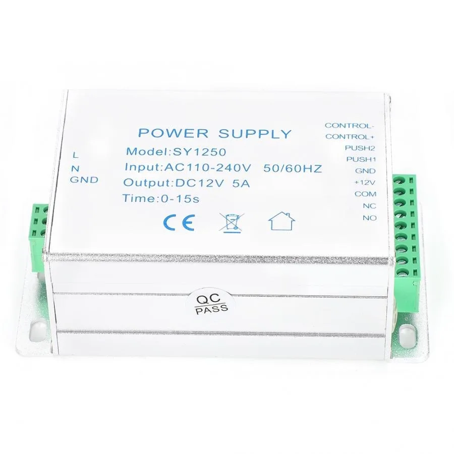  AC110-240V к DC12V/15V металлический переключатель питания поддерживает все виды входной