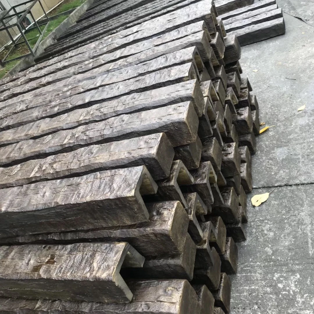 Оптовая продажа, искусственный луч, натуральный вид, полиуретан, деревенский винтажный декор, потолочные деревянные балки