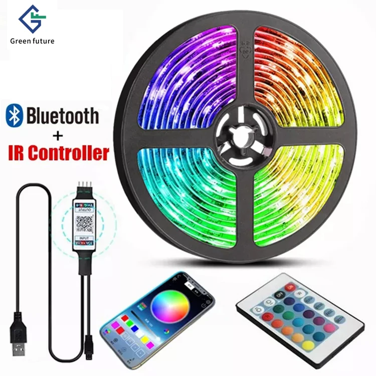 High Quality Cheap Price 5050 SMD 150 Pieces Smart RGB 12V 5 Meters LED Strip Light/LED Strip