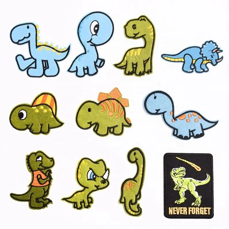 Small Moq Embroidery Patch Dog With Your Logo