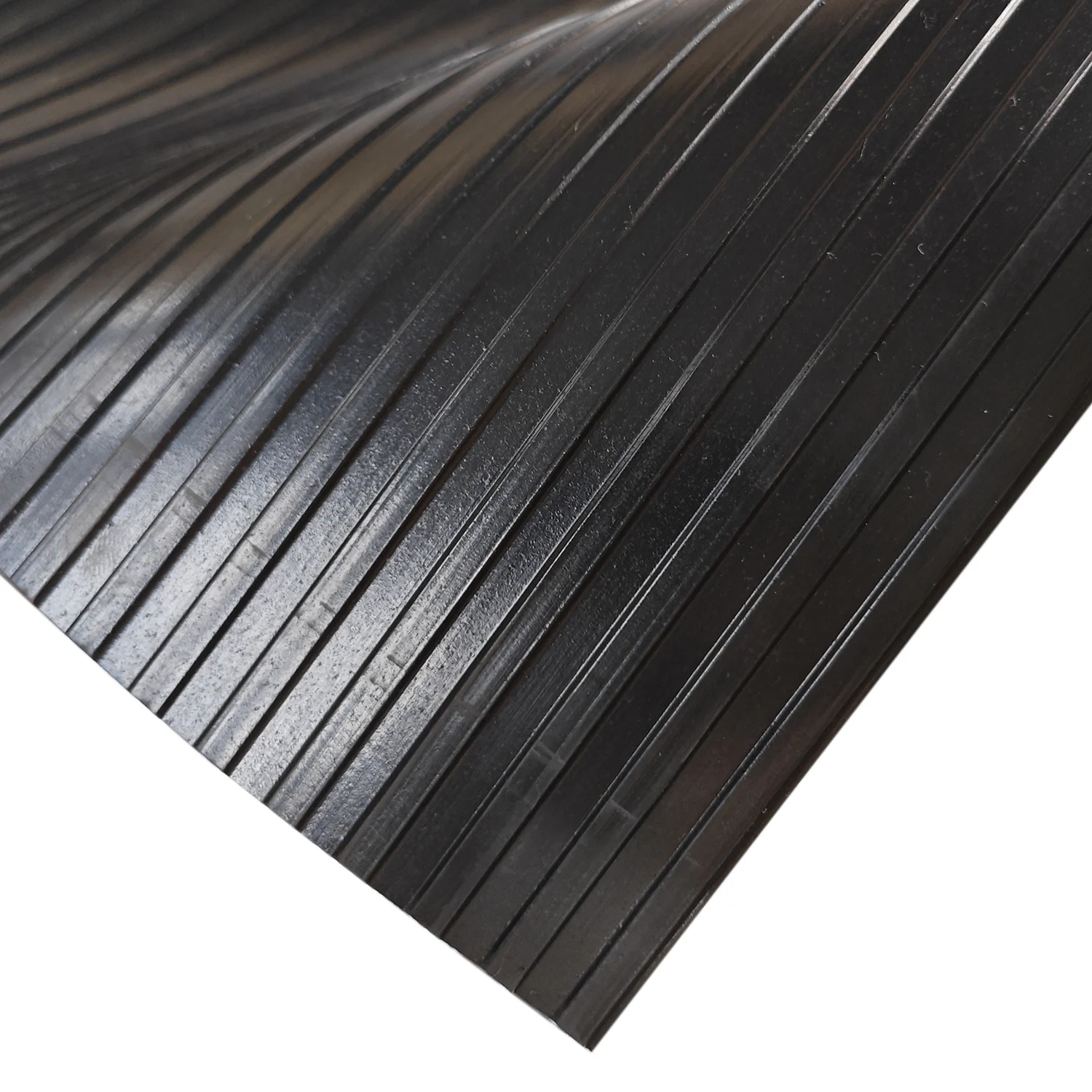 Wide ribbed rubber flooring/warehouse garage floor/waterproof rubber floor for vans