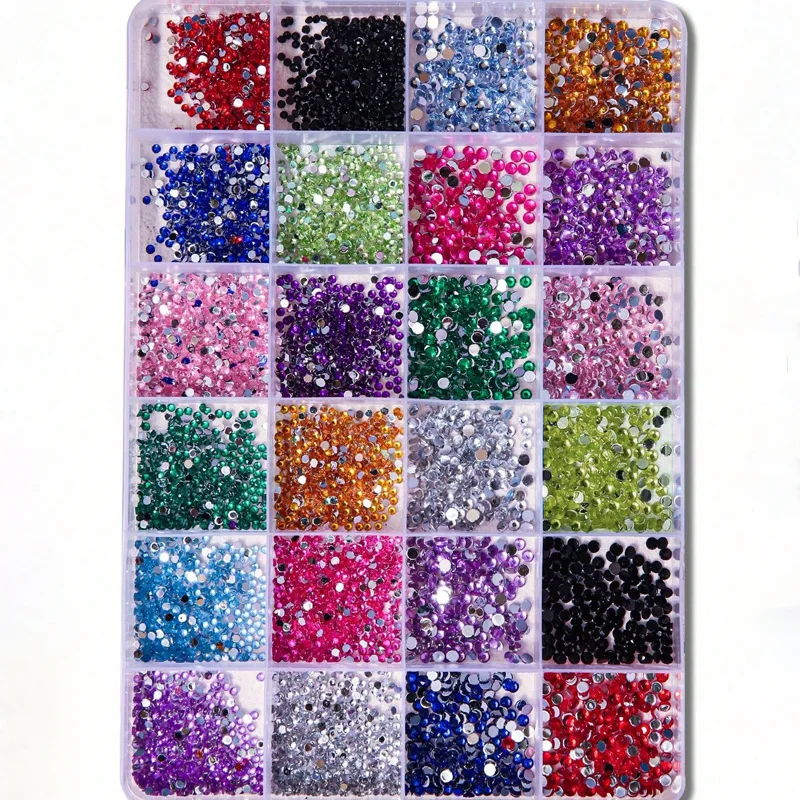 MU Back Rhinestones Fix Attractive for Decoration of Phone Case Nail