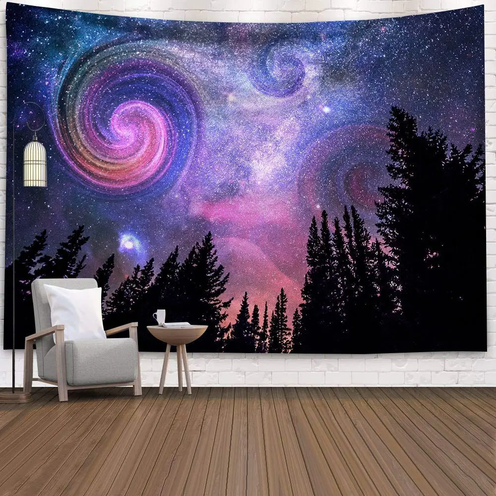 Psychedelic Pattern Indian Tapestry Wall Hanging Decoration Bohemian Beach Towel Polyester Thin Blanket