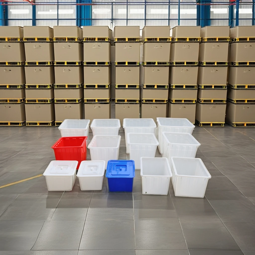 Большая пластиковая коробка для оборачиваемости 30 л-2200 л