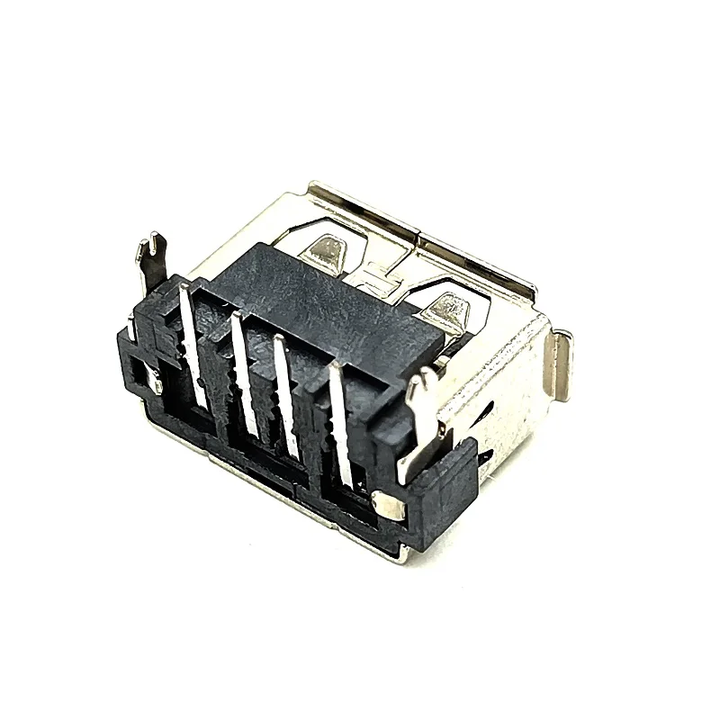 PCB Mount SMT Short Body USB A Female Socket Connector