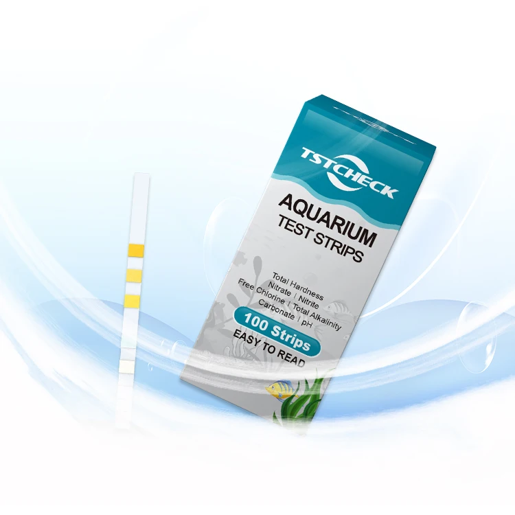 100% accuracy fish freshwater tank aquarium water test kits 7 in 1 rapid test