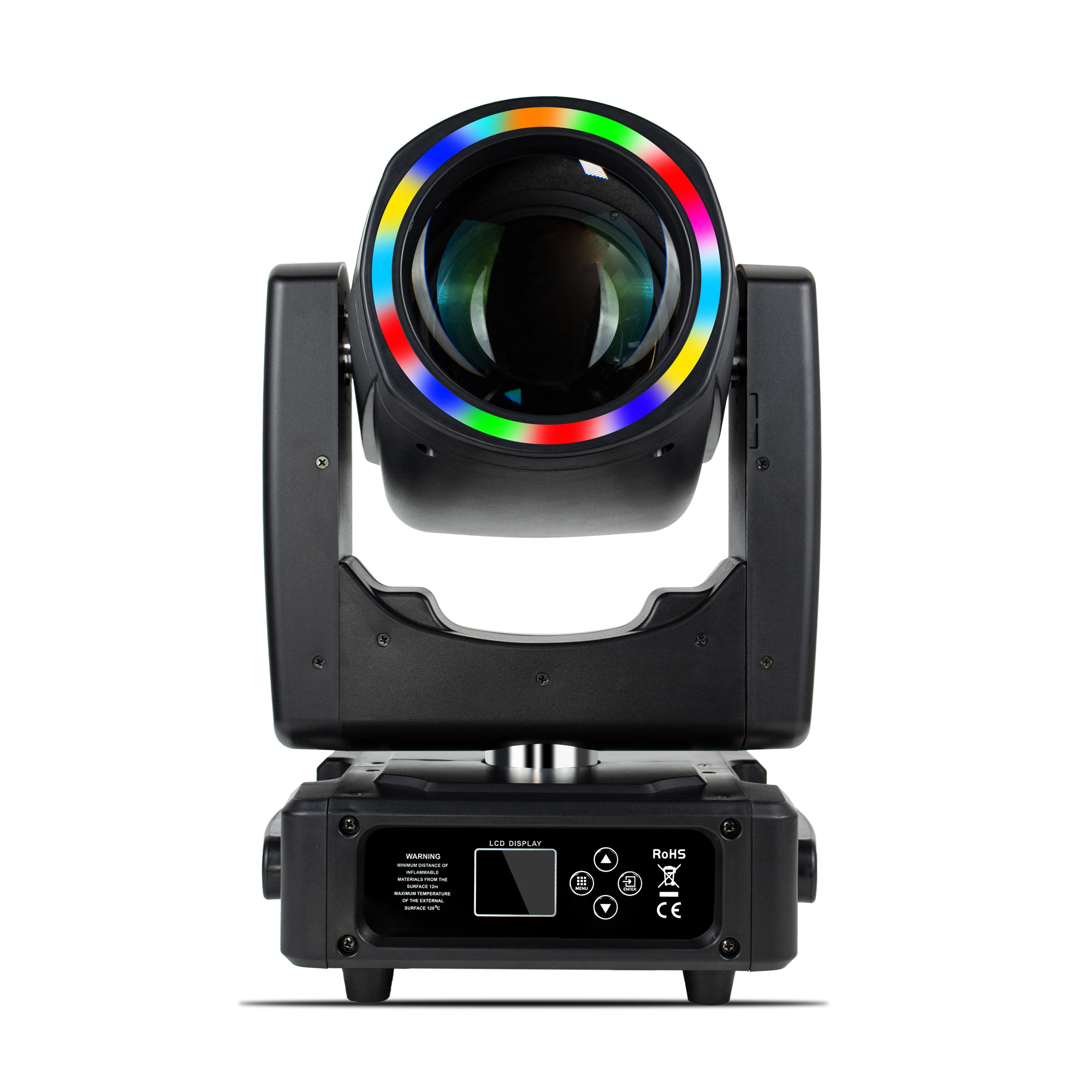 Promotional Price LED 300w beam moving head lights sharpy stage light With LED Ring Auxiliary Effect For Dj Club party Event