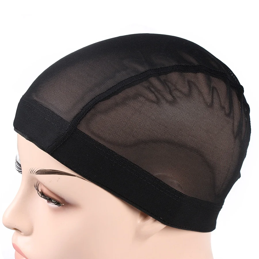 Lovely 3 Look Net Elastic mesh Spandex dome Wig Caps For Making Wigs
