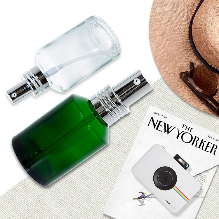 Manufacturer Glass Perfume bottles 200ml Spray bottles packaging for Perfume OEM with logo printed or hot foiled