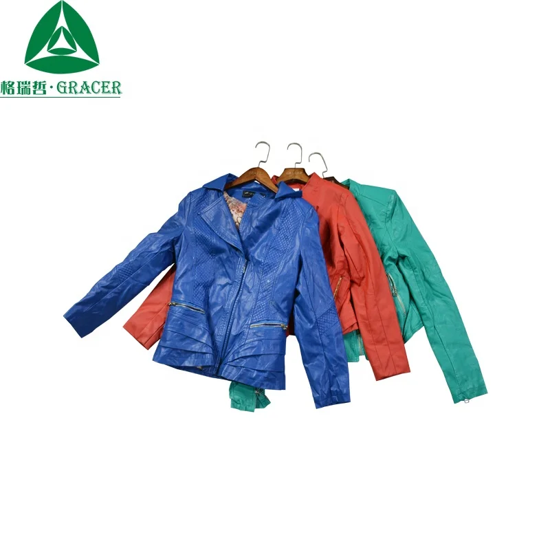 Leather Jacket Brand Name Used Clothes Used Clothing In Bulk Premium