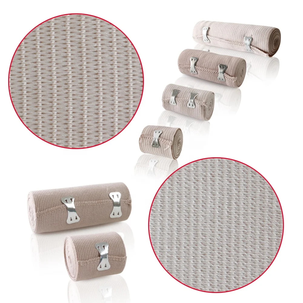 Medical High Elastic Bandage Custom Logo Easy Tear Bandage Tubular Finger