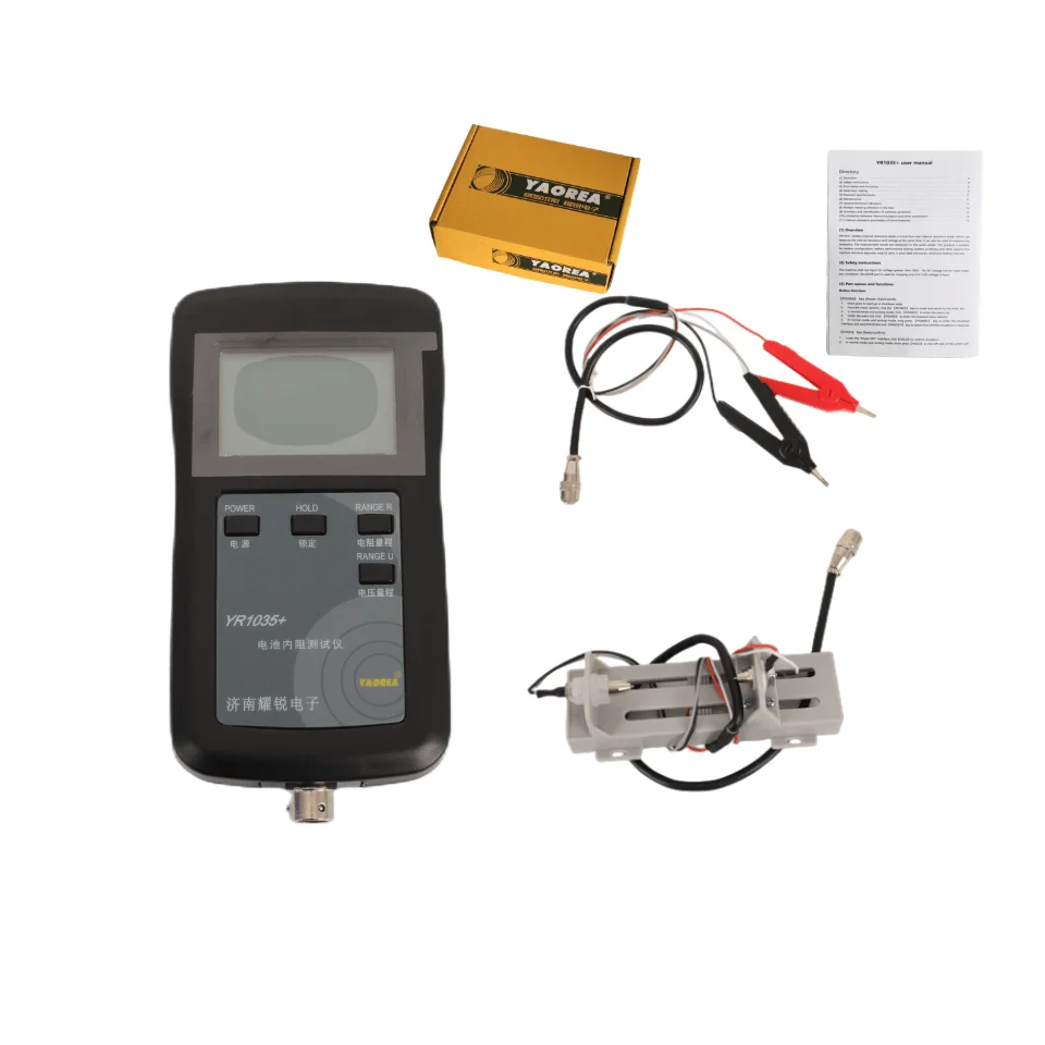 34/5000 YR1035+ Kelvin clip test wire column battery rack energy