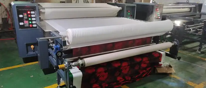 P Shenghua Luxury Roll To Roll Heat Transfer Machine With 100% Oil Tank Printer 130x20