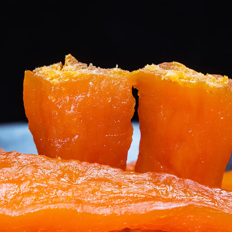 Soft And Sweet Steamed Sweet Potato Strip For Original Taste Chewy Original Dried Sweet Potato Strip Low Sugar Sweet Potato Chip