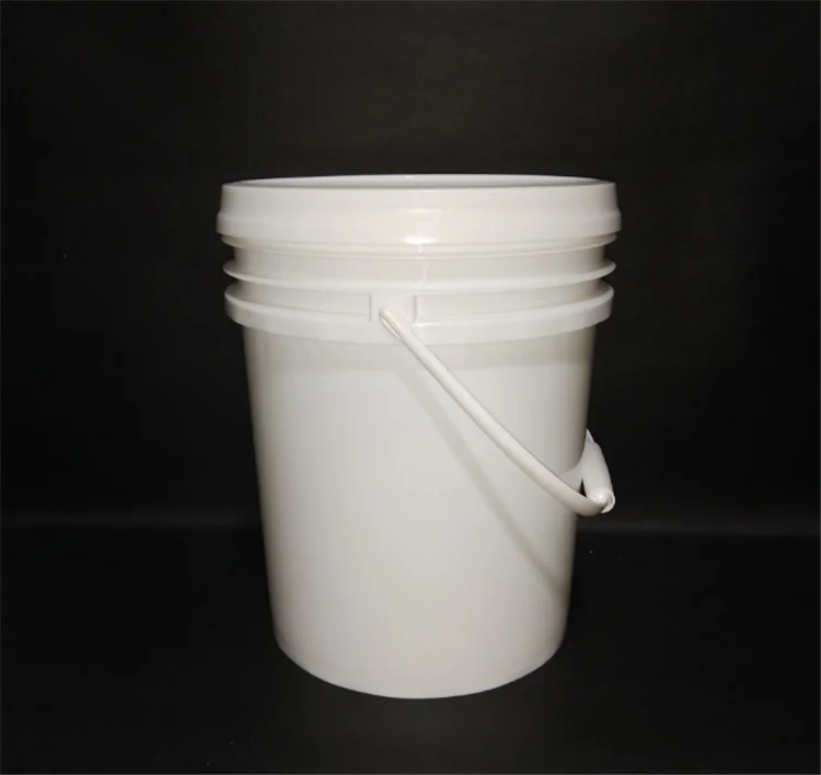 
Food Grade New PP Rectangle Pail 5 Gallon Square Buckets IML Food Plastic Buckets for Paint, Washing Powder 