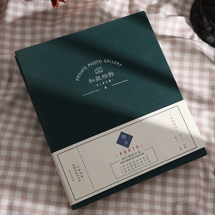 Good Price New Product Lamination Album Novel Retro Style Record Daily Life Foil Stamping Process Albums