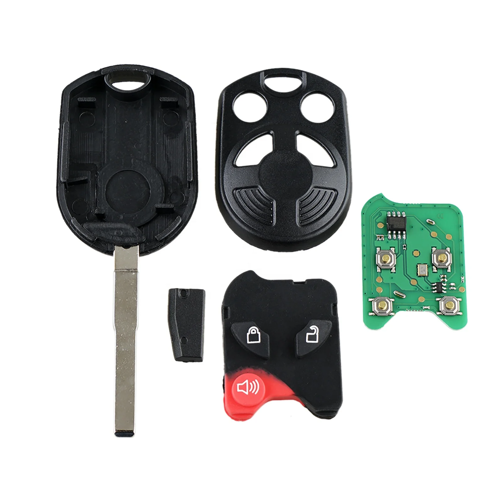 Wholesale OEM 3 Buttons Car Key Fob Remote For 2016 2017 2018 2019 Ford C-Max Escape Focus OUCD6000022 315MHz Chip: 4D63 80Bit