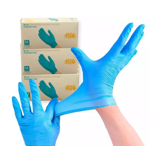 Nitrile gloves 8mill industrial gloves high quality waterproof comfortable and safe gloves