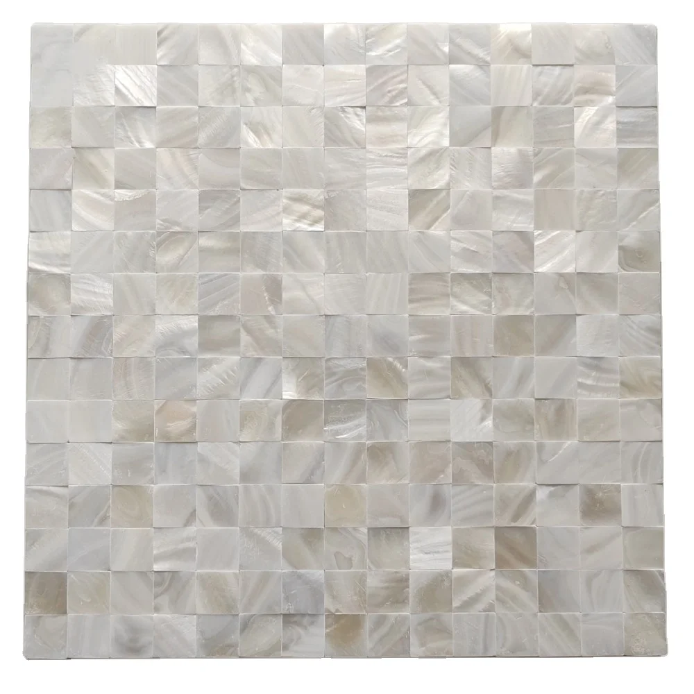 Natural Super White Seamless Mother Of Pearl Shell Mosaic Tiles Sheet Kitchen Backsplash