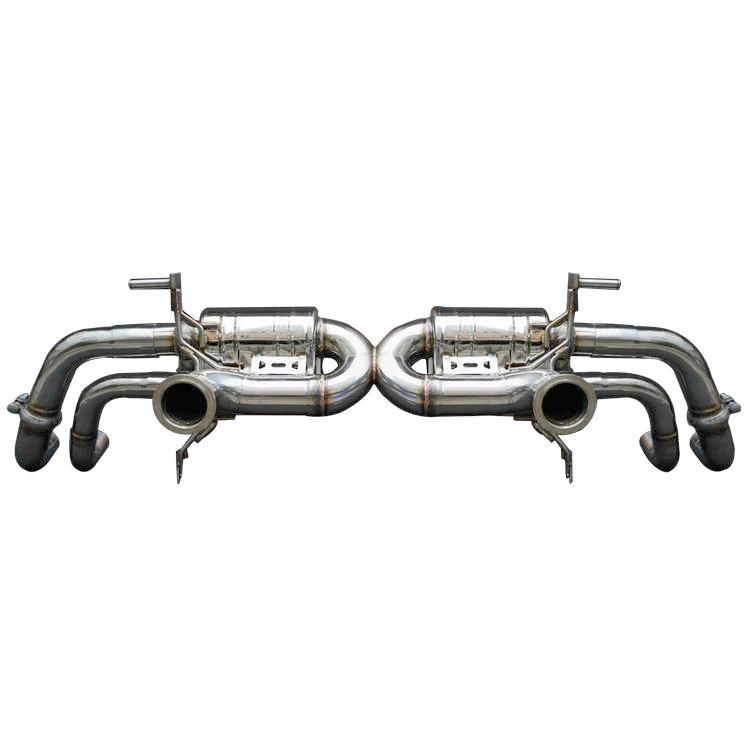 Stainless Steel high-performance Valvetronic Cat-back Exhaust Pipes for Audi R8 Exhaust