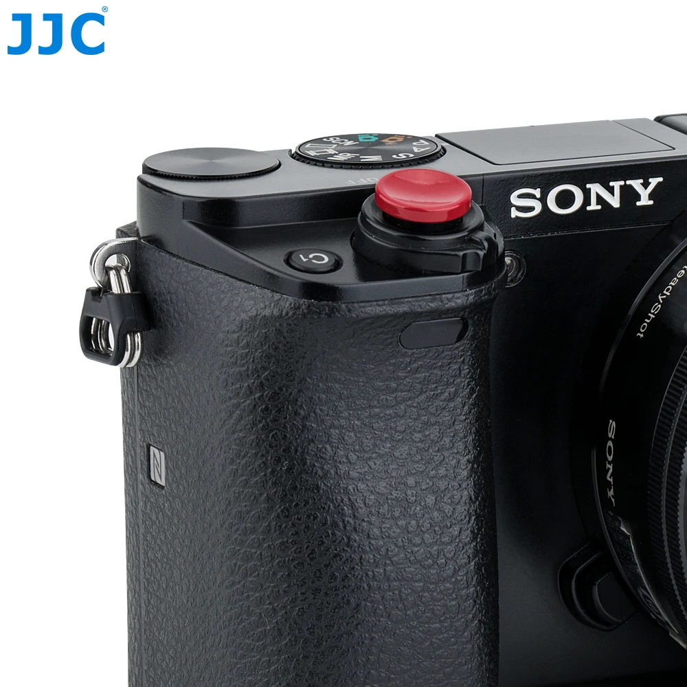  JJC темно-красная мягкая кнопка спуска затвора камеры Delux для Fujifilm X-S10 GFX 50S 50R X-H1 X-T100 и т.