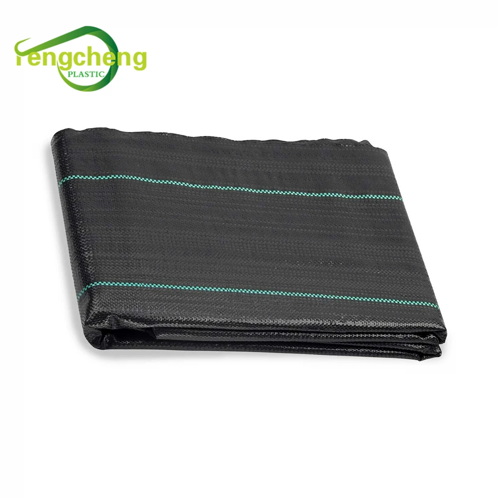 100% polypropylene material garden woven weedmat geotextile to prevent grass