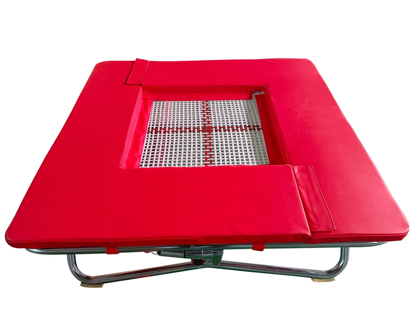 Factory Price Square Small Jumping Trampoline with Protective mat, Bungee Trampoline