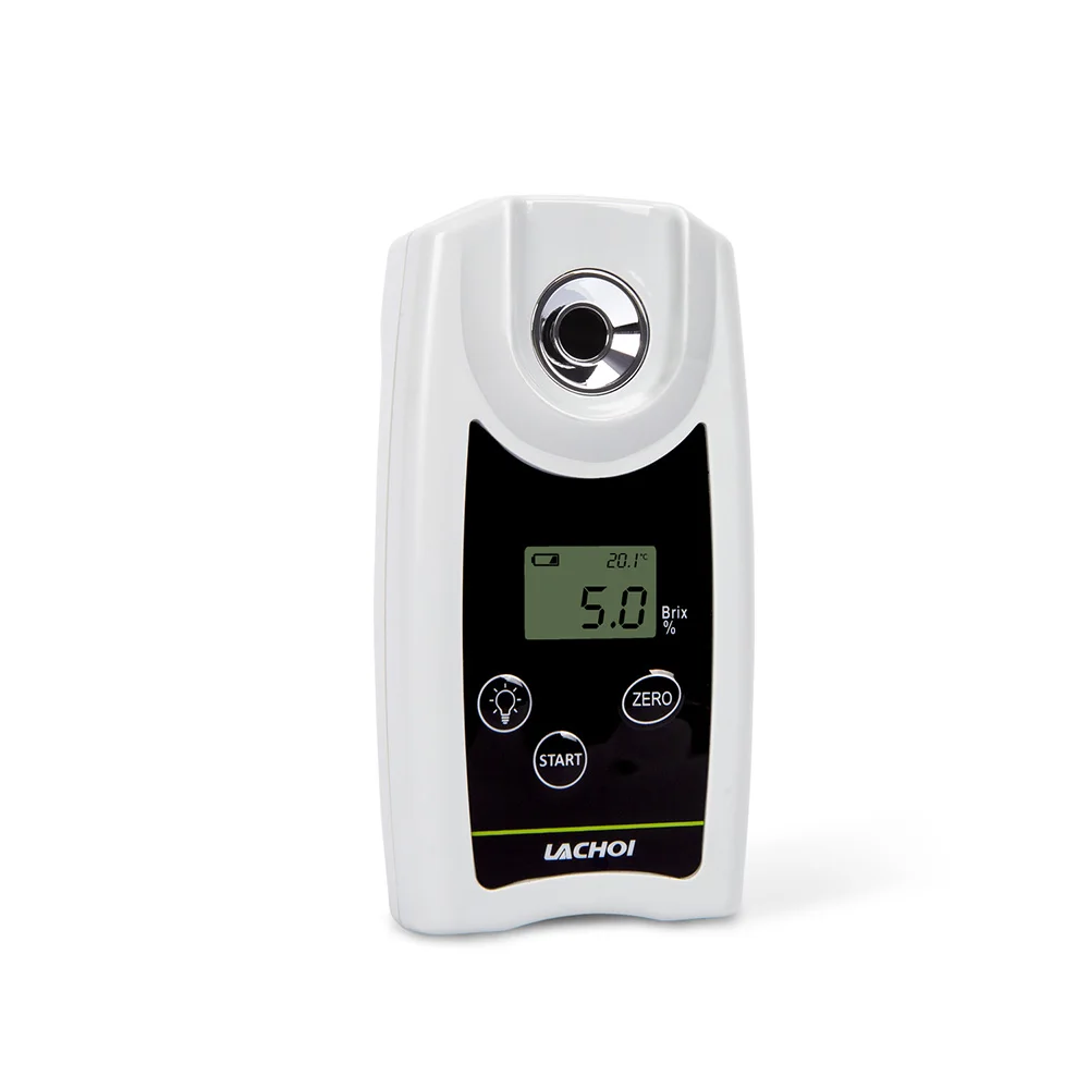 LACHOI manufacturer new design auto refractometer digital brix 0-53 brix meter tester price