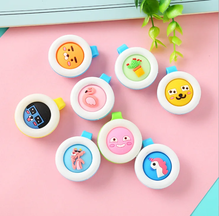 
Hot sell wholesale pest control natural cartoon mosquito repellent buckle and factory price with high quality 