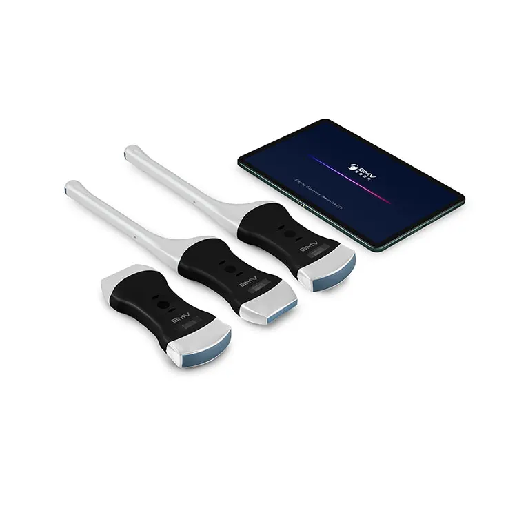Double Head Wireless Ultrasound Convex Linear Probe Portable  Color Doppler Ultrasound Android IOS Wireless Ultrasound System