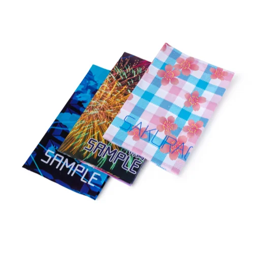 Unique texture traditional Japanese lady handkerchief womens cotton