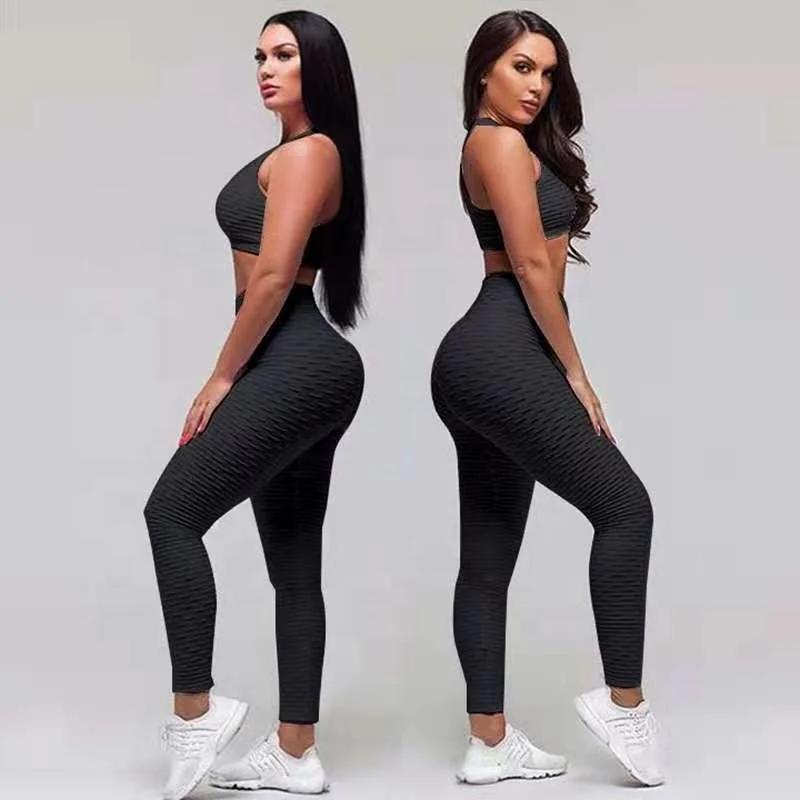 2021 Горячие Бесшовные Женские легинсы для занятий йогой оптовая продажа спортивной одежды леггинсы tiktok для тренировки фитнеса Леггинсы для йоги