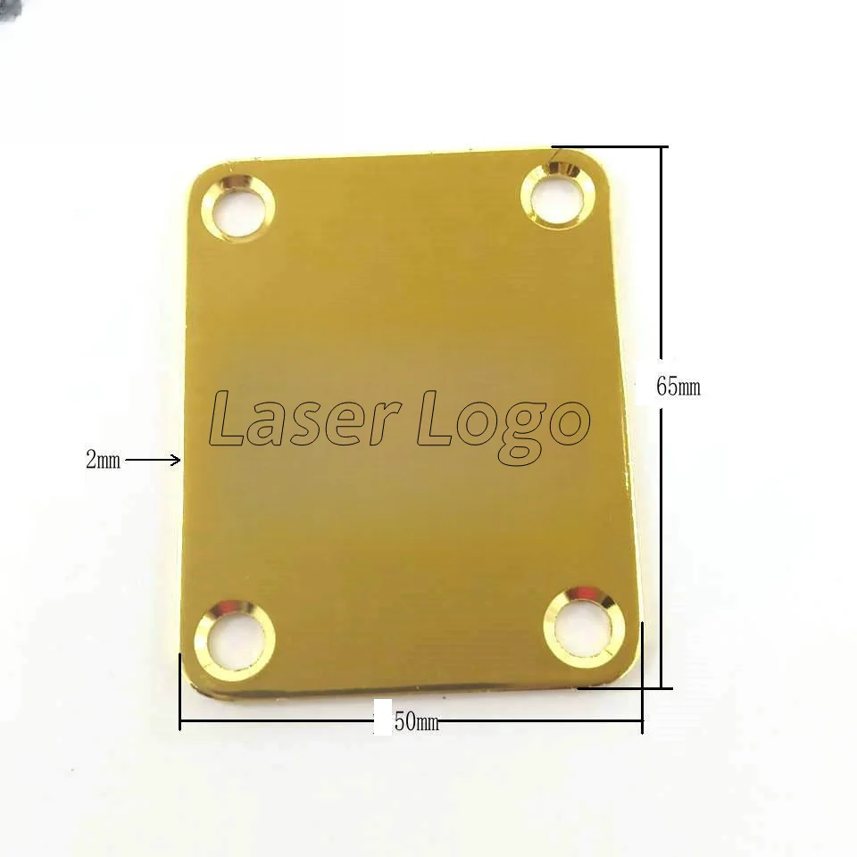 Factory Wholesale Guitar Neck Plate Joint Board Electric Guitar Neck Plate With Screws For ST Electric Guitar Replacement Parts
