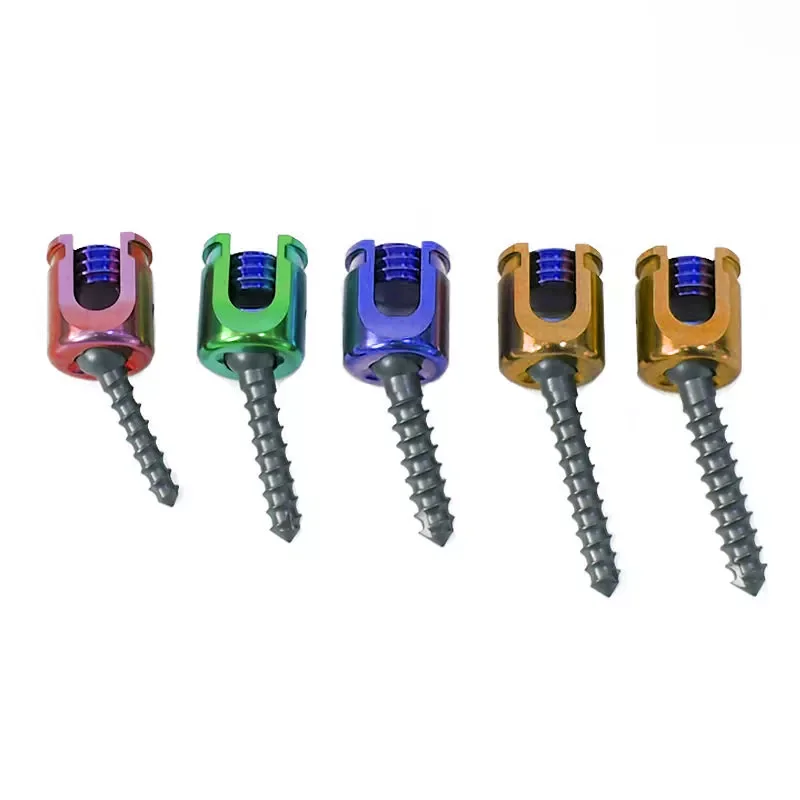 Имплантаты для позвоночника, моно-нить, полиаксиальные титановые винты для позвоночника, ортопедические имплантаты, ортопедические инструменты