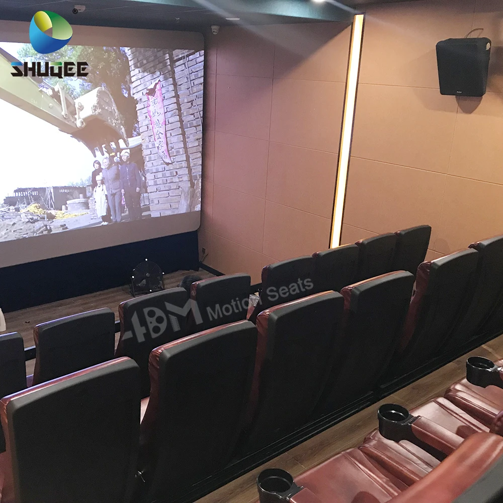 Manufacturer screens 3D 4D cinemas 5 d cinema equipment with new technology