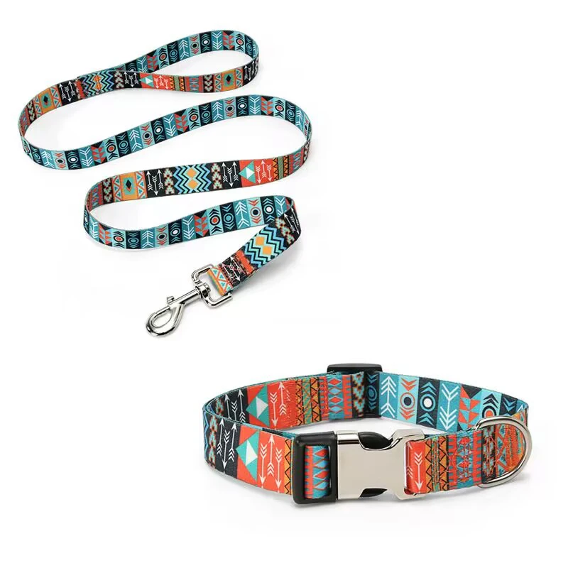 Luxury Rainbow Pet Cat Dog Collar Detachable Breakaway Other Custom With Metal Logo Buckle Martingale