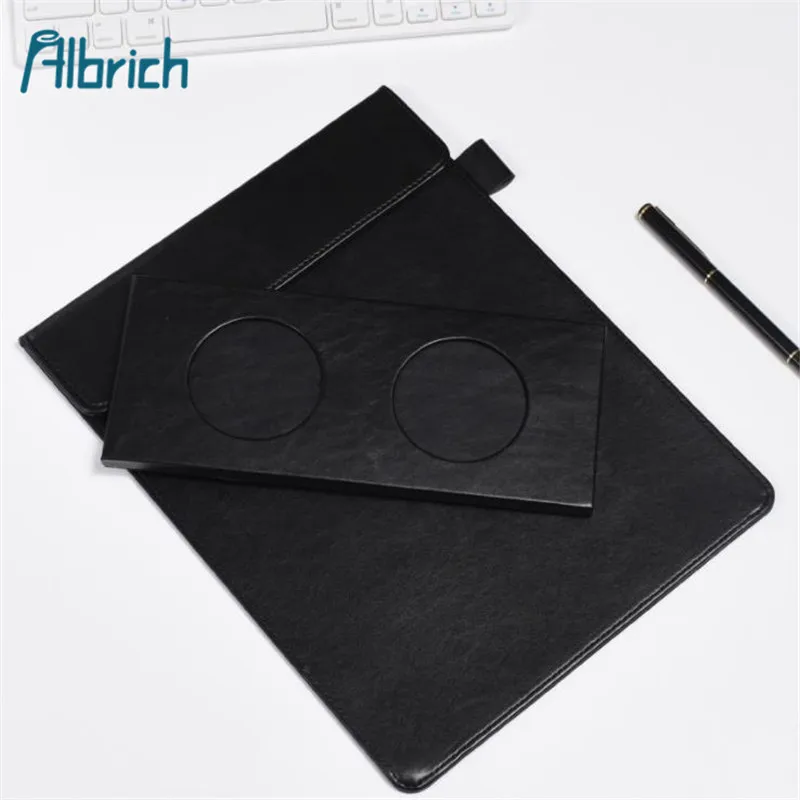 A4 office supplies conference splint pad clip magnetic buckle document leather writing