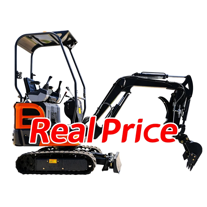 Real Price Free Shipping 2 ton excavator mini digger CE/EPA/EURO 5 3.5ton 1ton 2ton Small excavator 3ton Farm Kubota Engine
