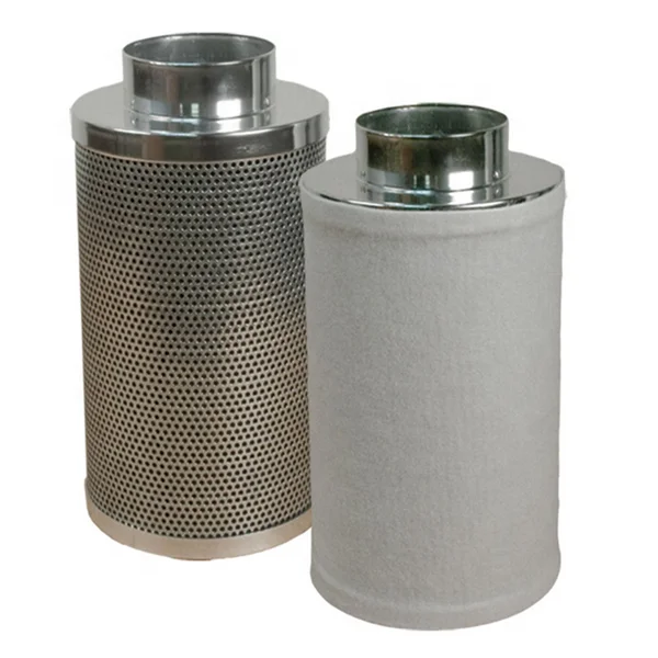 
hydroponics grow tent climate control air purification equipment 315mm - 1250mm activated carbon air filter 