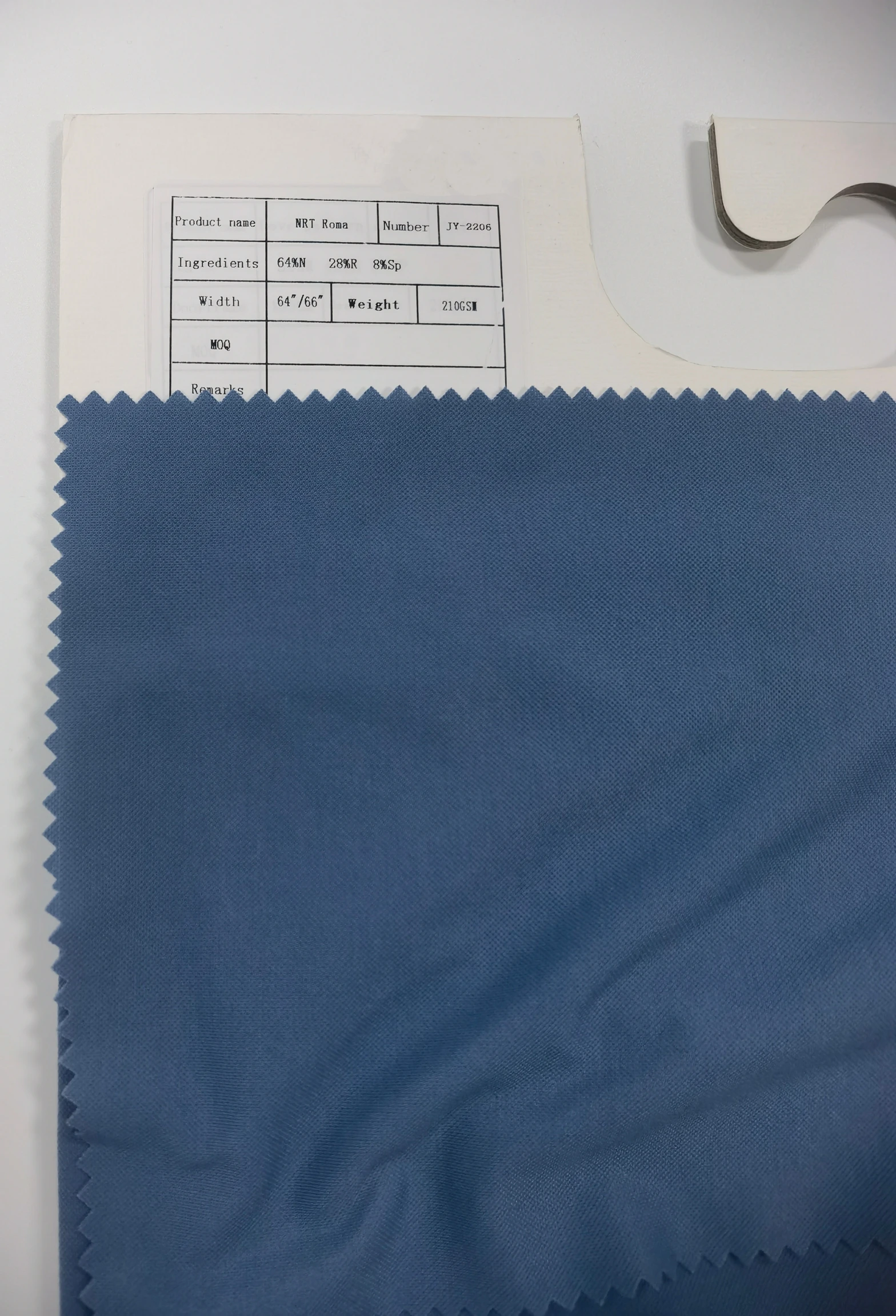 New Listing  64%N 28%R 8%SP Shaoxing Dress Material Stretchable Fabric