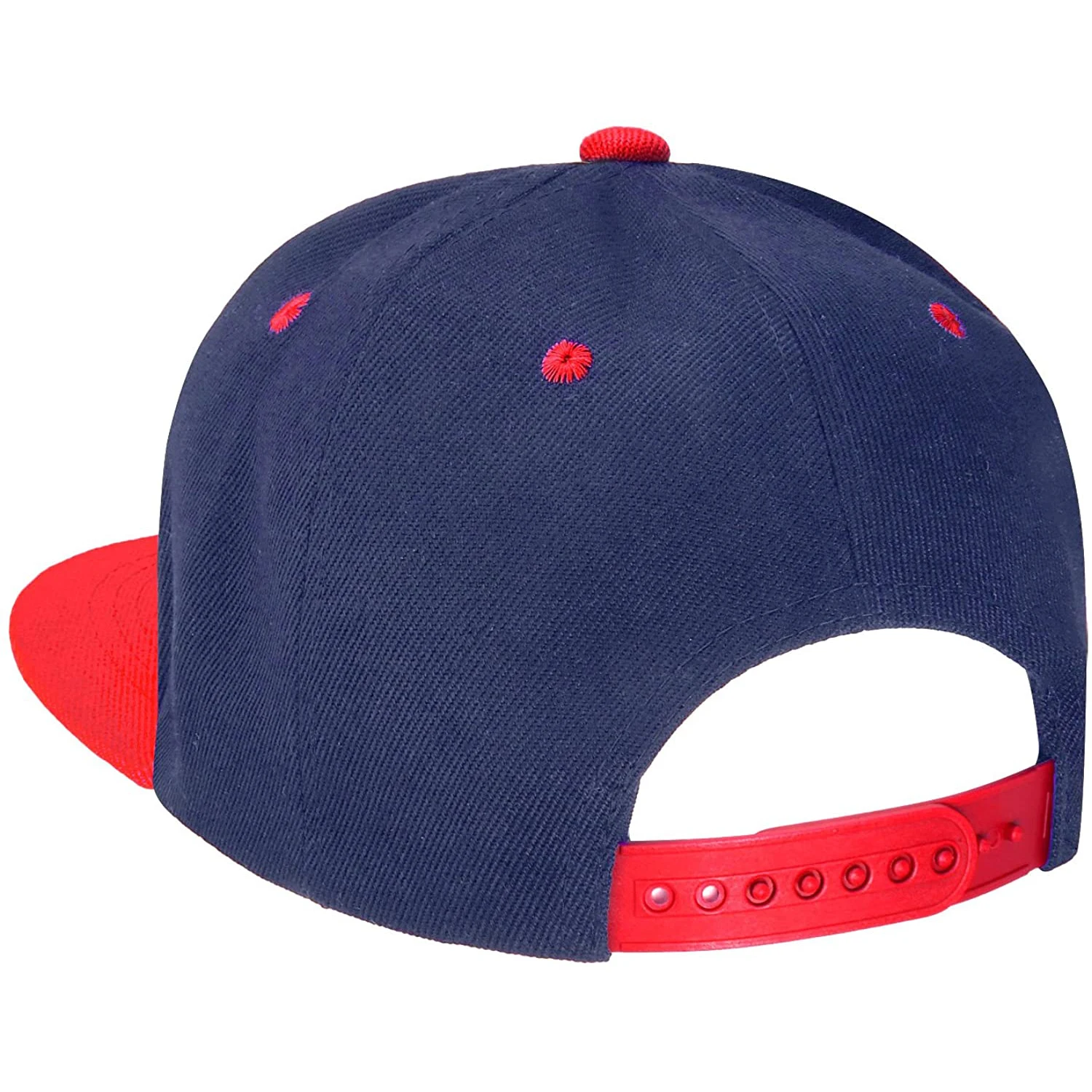 Oem Hip Hop Team 6 Panel Adjustable Flat Bill Embroidered Custom Blank Snapback Cap Hat