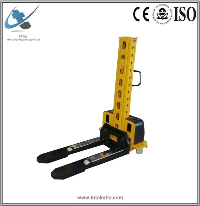 500kg self loading semi electric lifting stacker