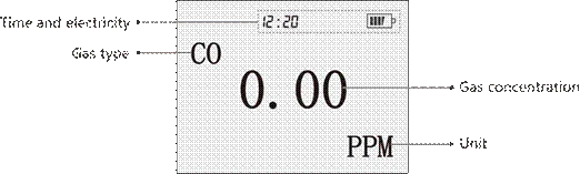 PUMP-SUCTION PORTABLE GAS DETECTOR