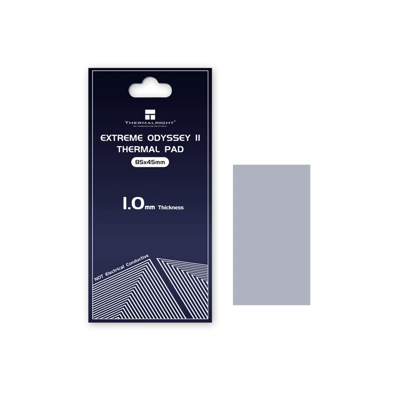 Новое поступление Thermalright Экстрим ODYSSEY II 85X45mm 0,5 мм 1,0 мм 1,5 мм 2,0 мм 2,5 мм 3,0 мм 14,8 w/mk процессор Gpu термопрокладка