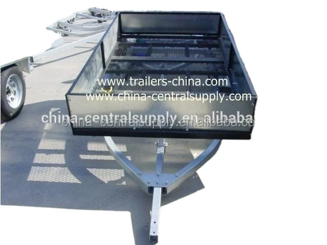Manufacturer and Factory Supply and Sale Utility Box trailer with cage CT0081