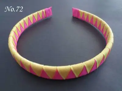 Лента корсажная с треугольной подкладкой Детская повязка на голову пластиковая повязка для волос для девочек аксессуары для волос